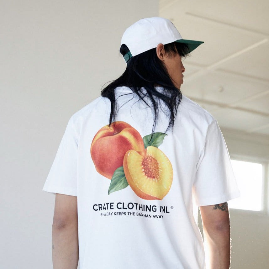 Peach Tee  Down Bad Apparel