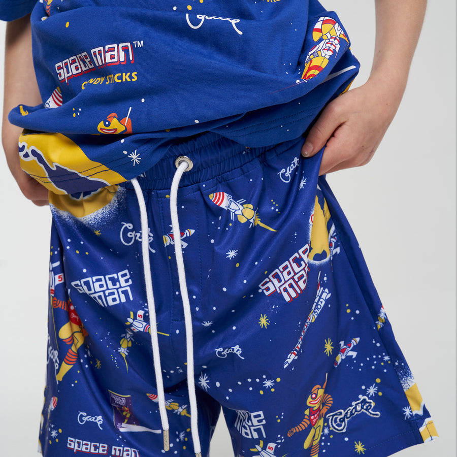 CRATE KIDS X SPACEMAN CANDY SWIM SHORTS