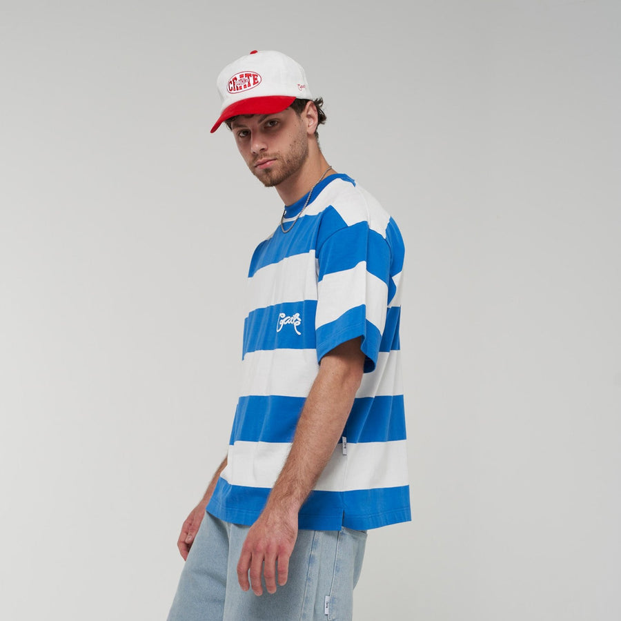 Crate Stripe Box Fit T-Shirt