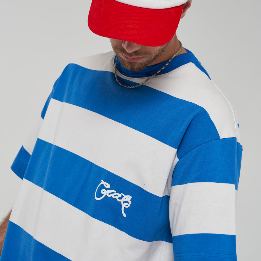 Crate Stripe Box Fit T-Shirt