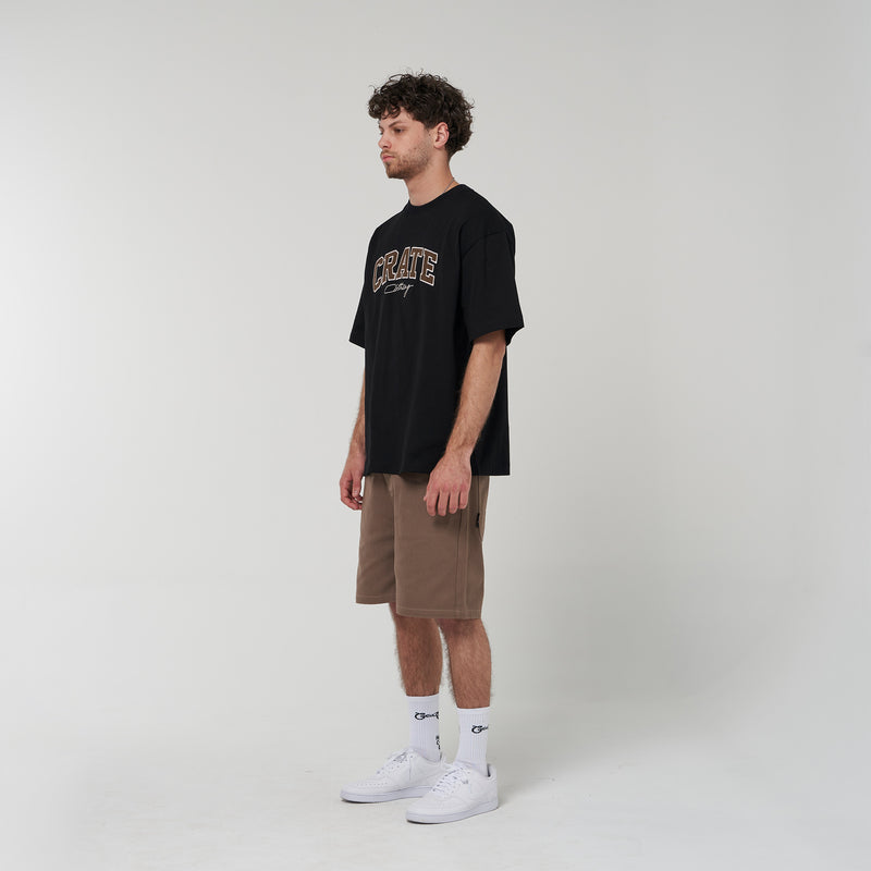 Crate Varsity Box fit T-Shirt