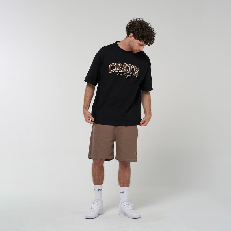 Crate Varsity Box fit T-Shirt