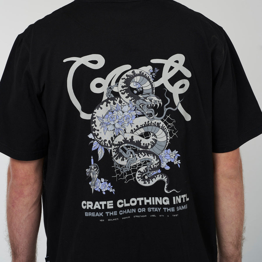 Crate Break The Chain Scripted T-Shirt