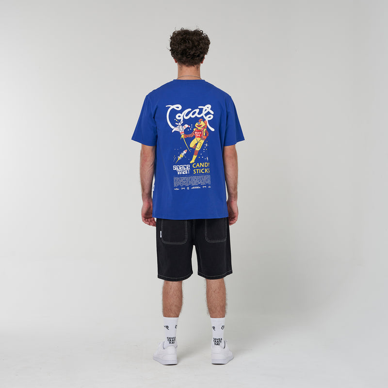 Crate X Space Man Candy Scripted T-Shirt