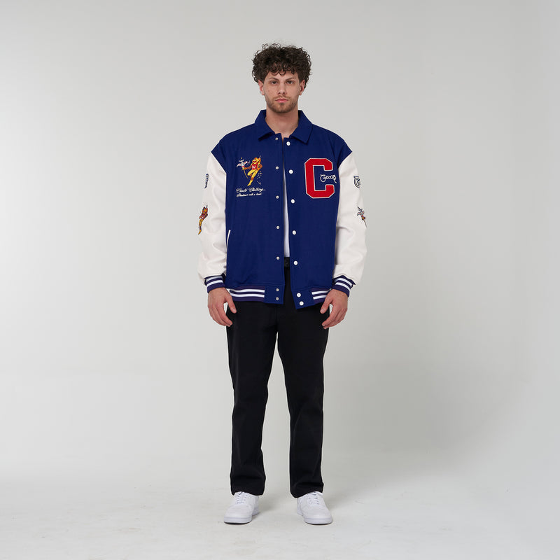 Limited Edition Crate X Space Man Candy Letterman Jacket