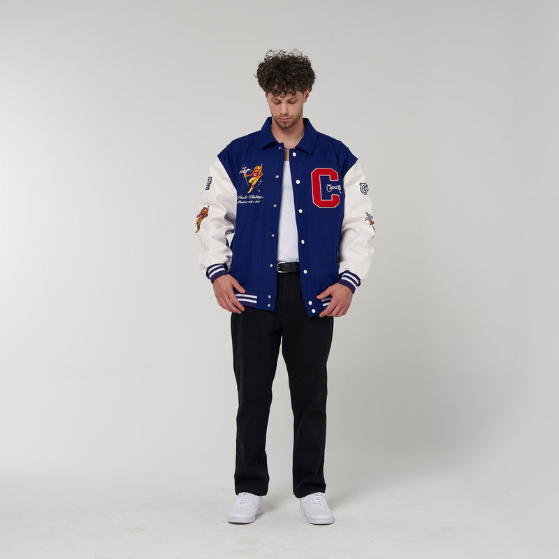 Limited Edition Crate X Space Man Candy Letterman Jacket