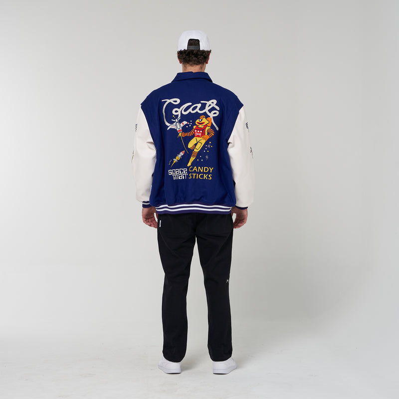 Limited Edition Crate X Space Man Candy Letterman Jacket