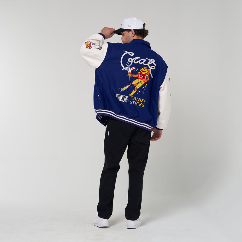 Limited Edition Crate X Space Man Candy Letterman Jacket