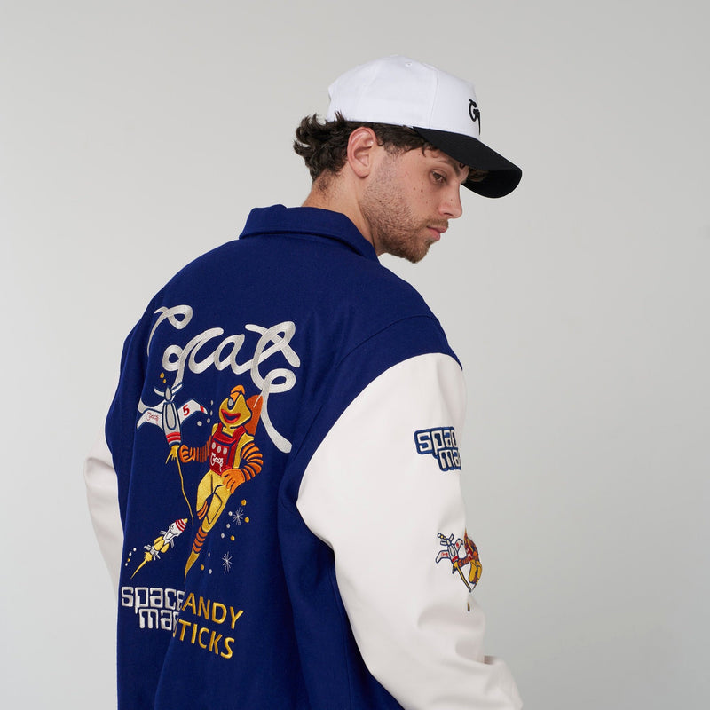 Limited Edition Crate X Space Man Candy Letterman Jacket