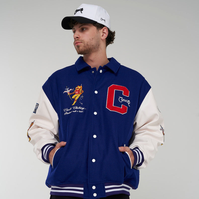 Limited Edition Crate X Space Man Candy Letterman Jacket