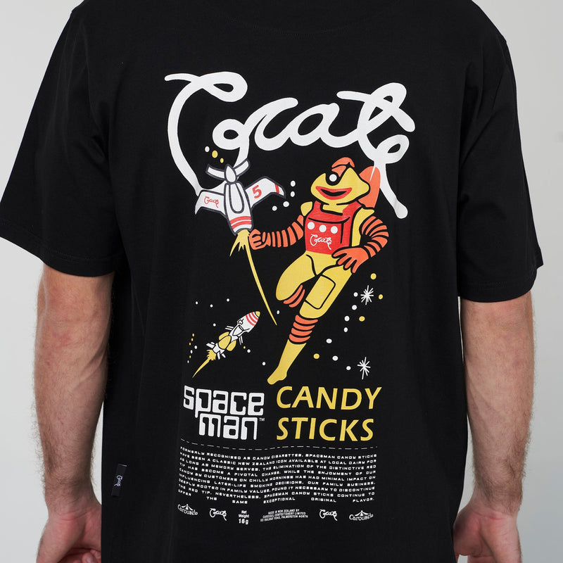 Crate X Space Man Candy Scripted T-Shirt