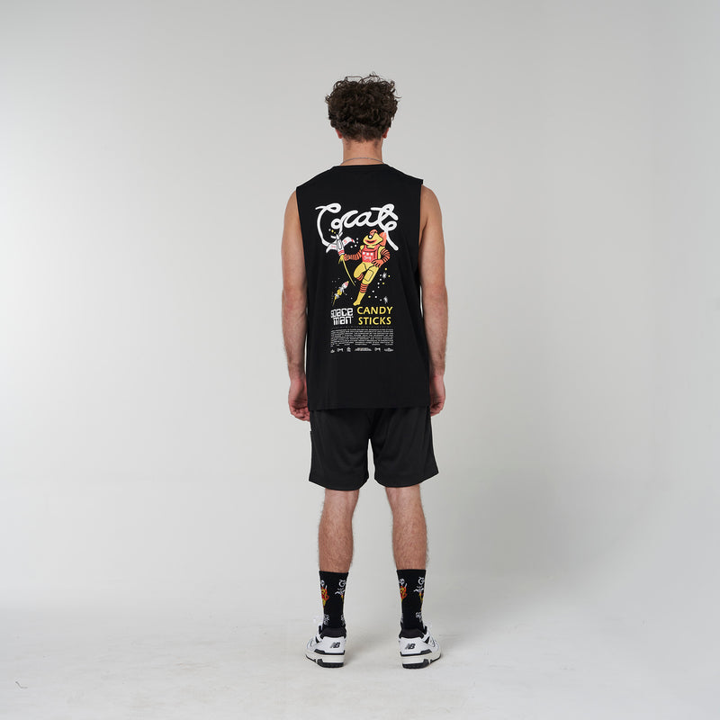 Crate X Space Man Candy Muscle Singlet