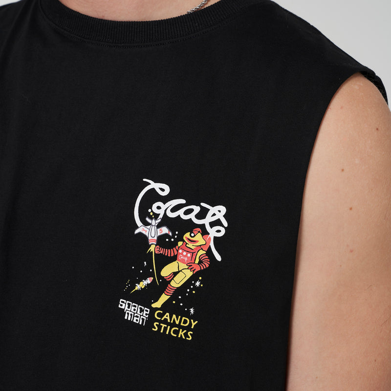 Crate X Space Man Candy Muscle Singlet