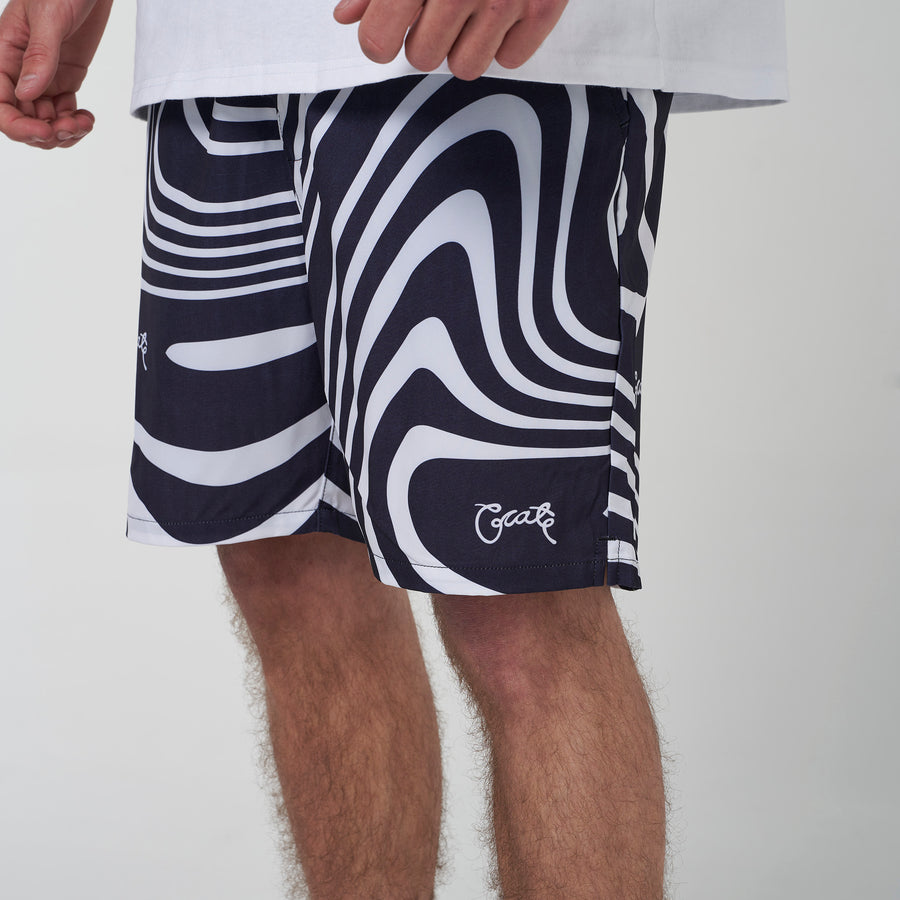 Crate Zebra Swim Shorts