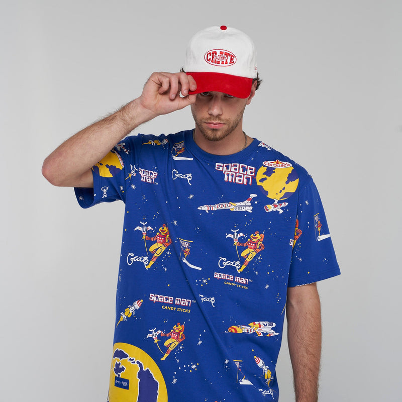 Crate X Space Man Candy All Over T-Shirt