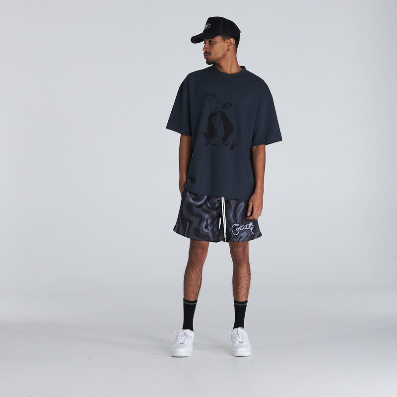 Men's Swirley Mesh Shorts