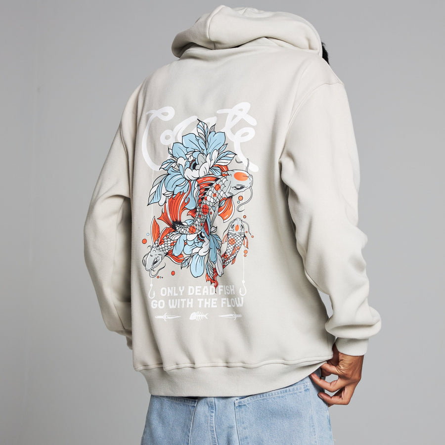 MEN'S KOI FISH SUPERFLEECE HOODIE