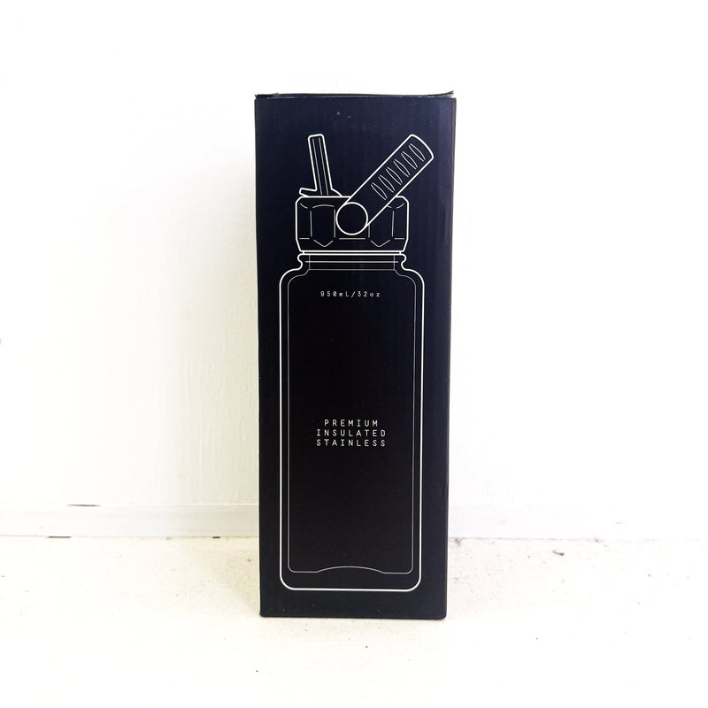 Crate X Pargo 950mls Sports Bottle Black