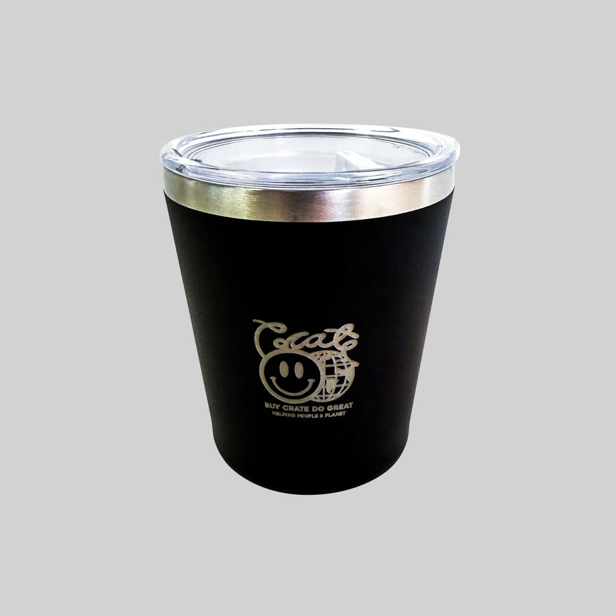 Crate X Pargo 8oz Coffee Cup Black