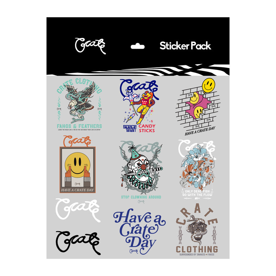 Crate Sticker Pack