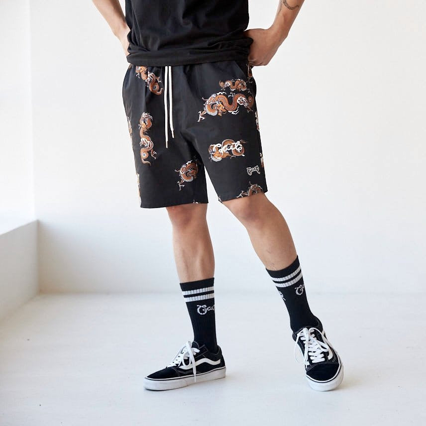 MEN’S DRAGON GANG SWIM SHORTS